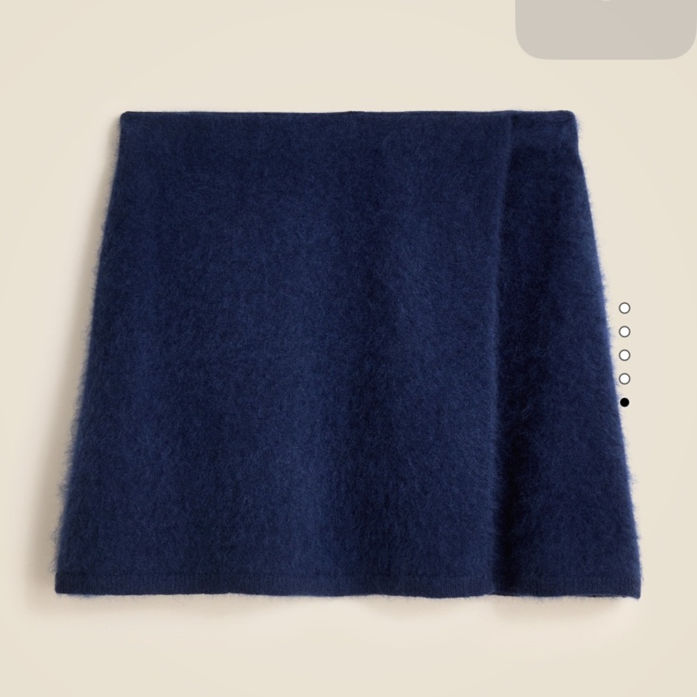 J. Crew Deep Blue Mini Skirt